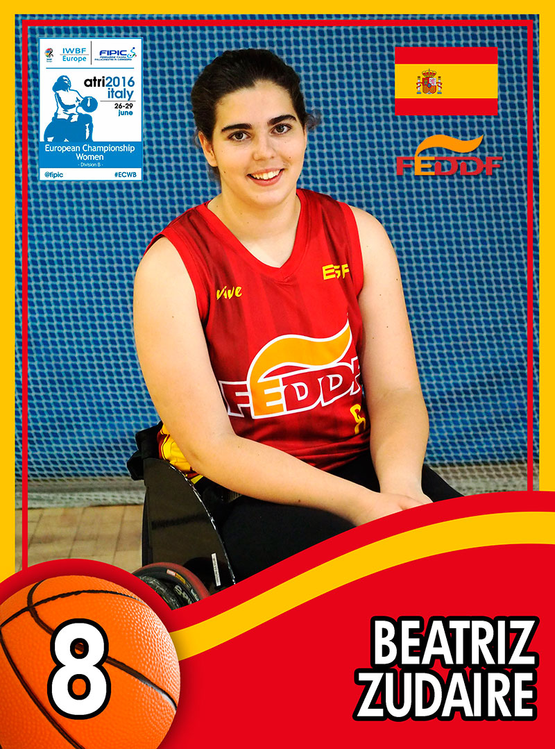 Beatriz Zudaire Logra la Clasificaci&oacute;n para el Campeonato del Mundo de Baloncesto en Silla de Ruedas.